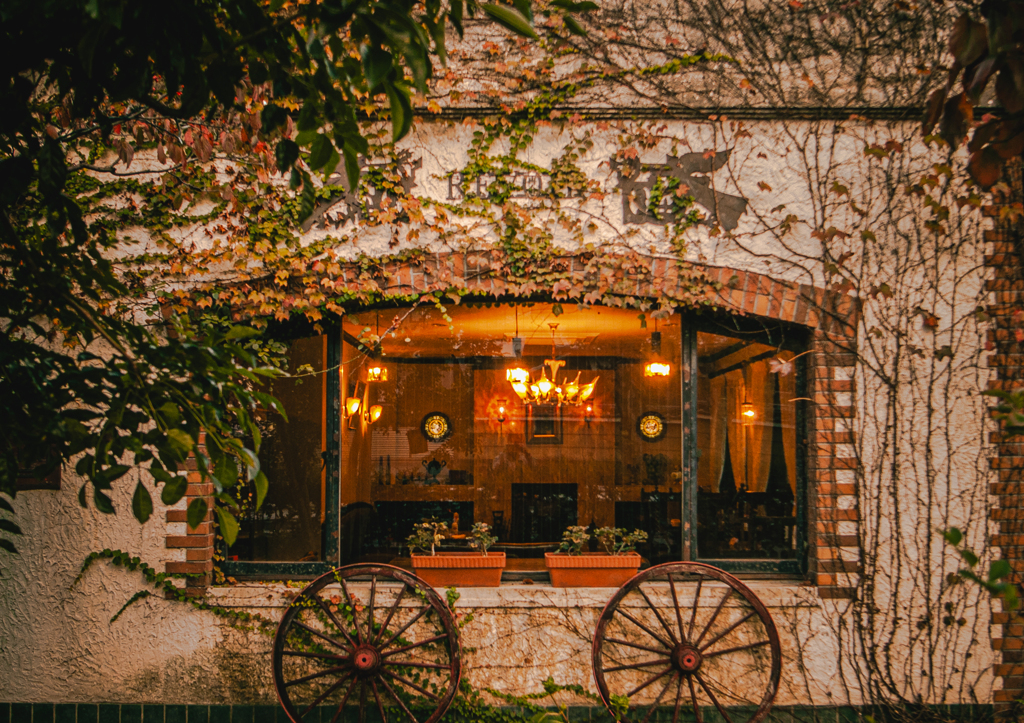 近所のお洒落なレストラン