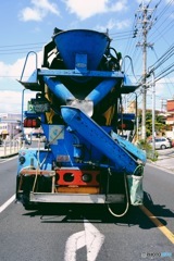 迫力のある青でした。