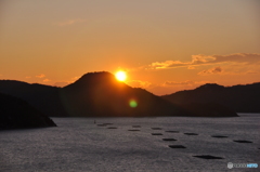初日の出（2011年岡山ブルーライン）