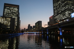 淀屋橋の夕焼