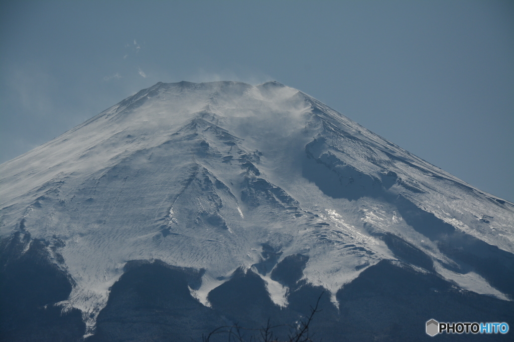 冬の富士山