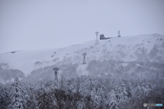 冬の大雪山ロープウエイ