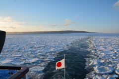 網走の流氷②