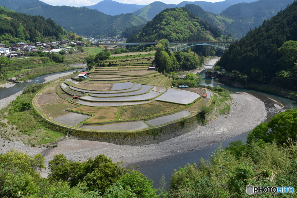 和歌山県あらぎ島展望台