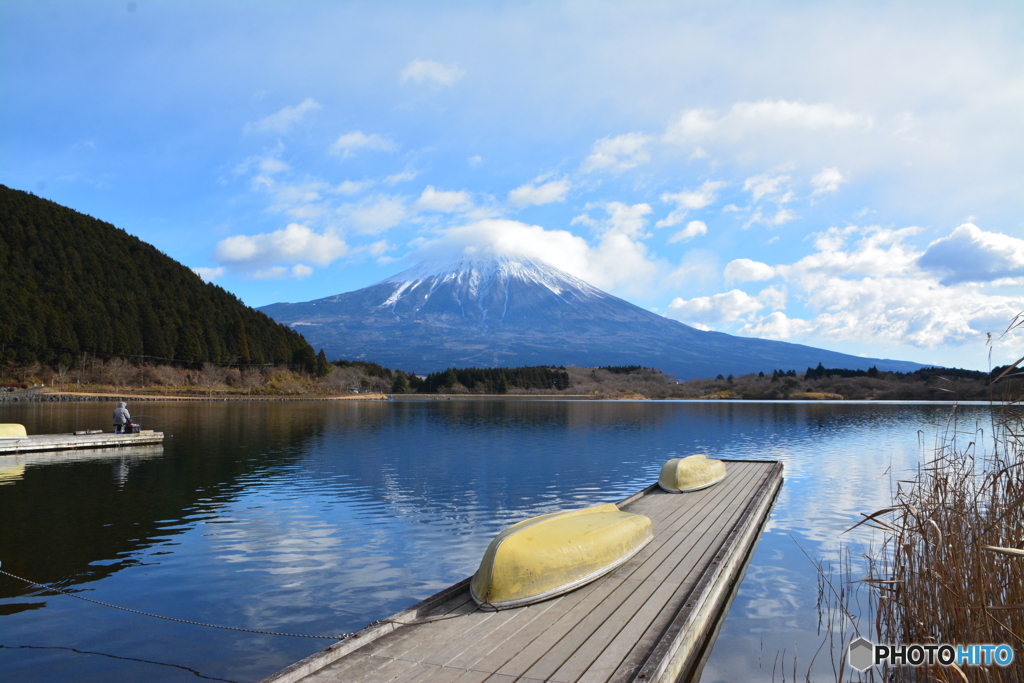 魚釣り（田貫湖）