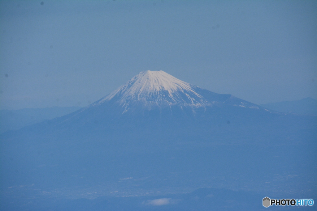 駿河湾上空からの富士山②