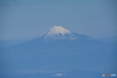 駿河湾上空からの富士山②