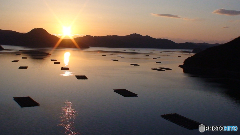 初日の出（2009年岡山ブルーライン）