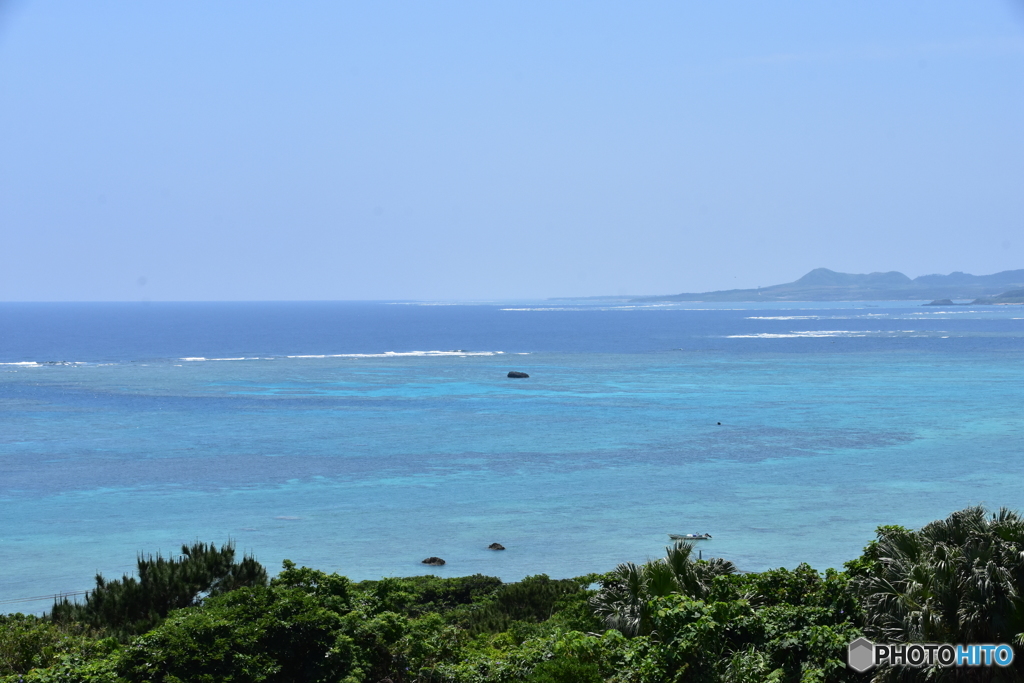 石垣島の海に感動