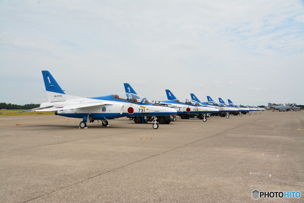 ブルーインパルス1号機～6号機予備機