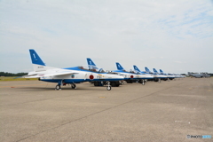 ブルーインパルス1号機～6号機予備機