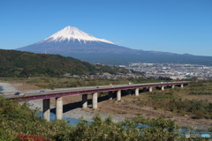 晴天の富士山