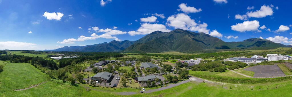 朝霧高原フードパークの全景
