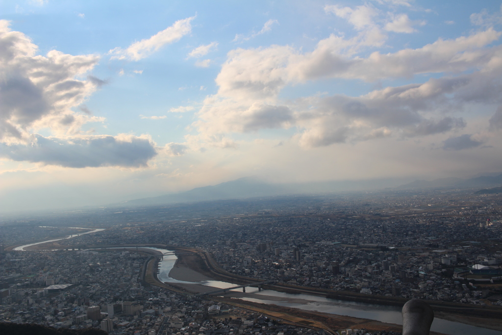 岐阜城から見た岐阜の景色！