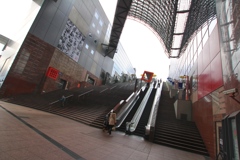京都駅の大階段！