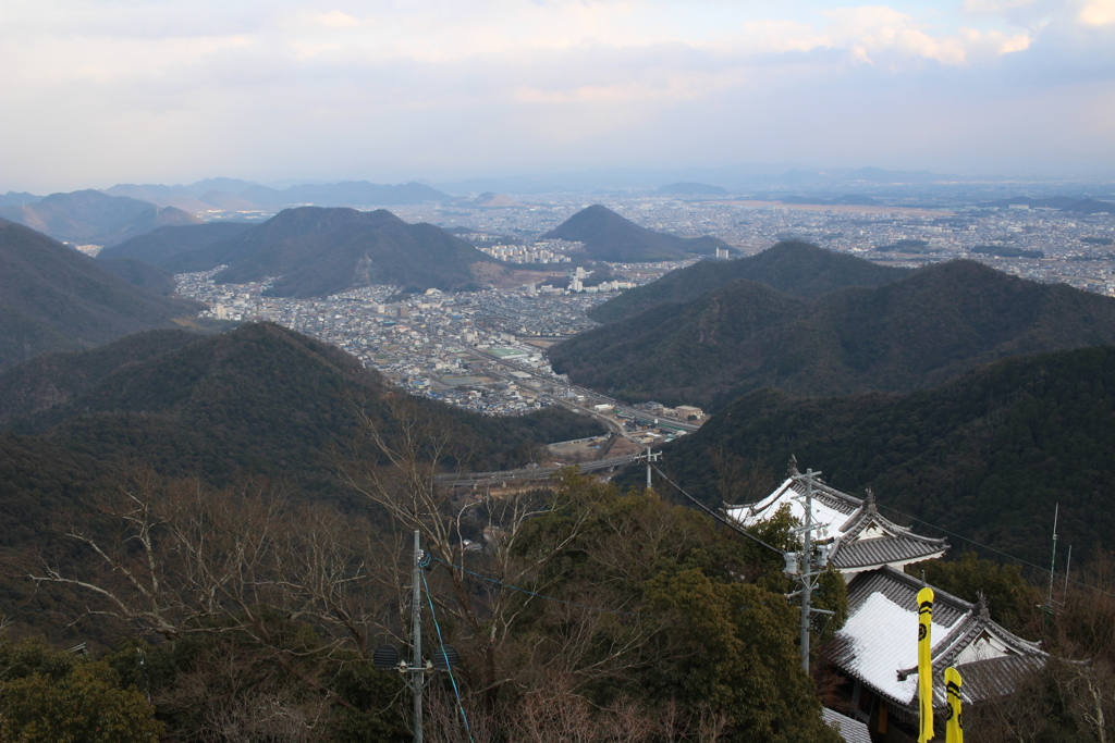 岐阜城から見た景色！