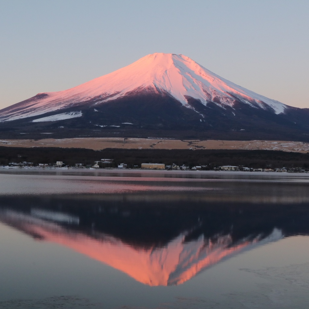 今朝の富士