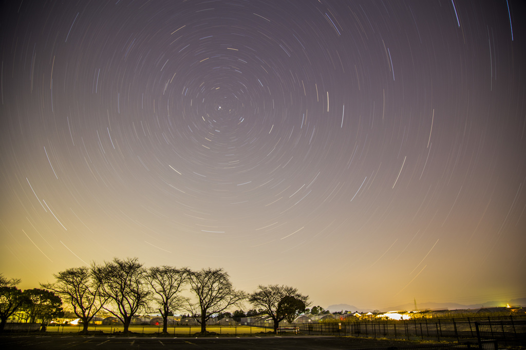 公園の星