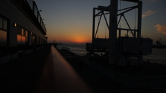 夕日