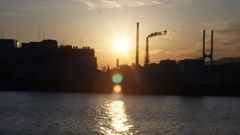夕日