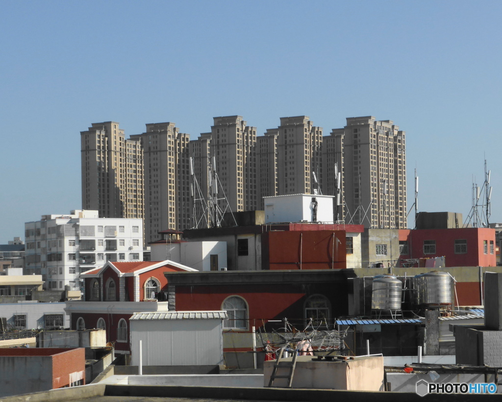 中国沿岸部の農村風景 1