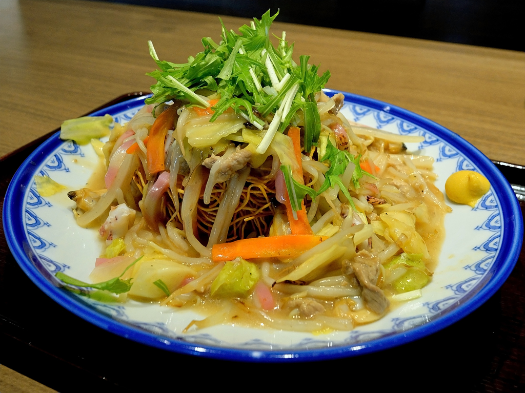 潮菜 あんかけかた焼きそば