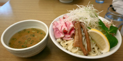 冷やし煮干しつけ麺 しお 大盛