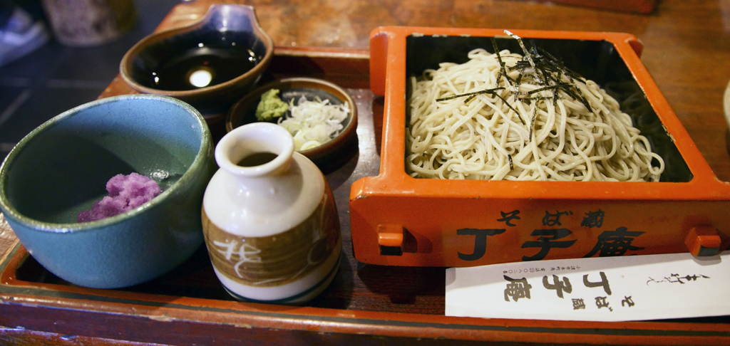 丁子庵 天ざる辛み大根蕎麦 大盛（蕎麦）