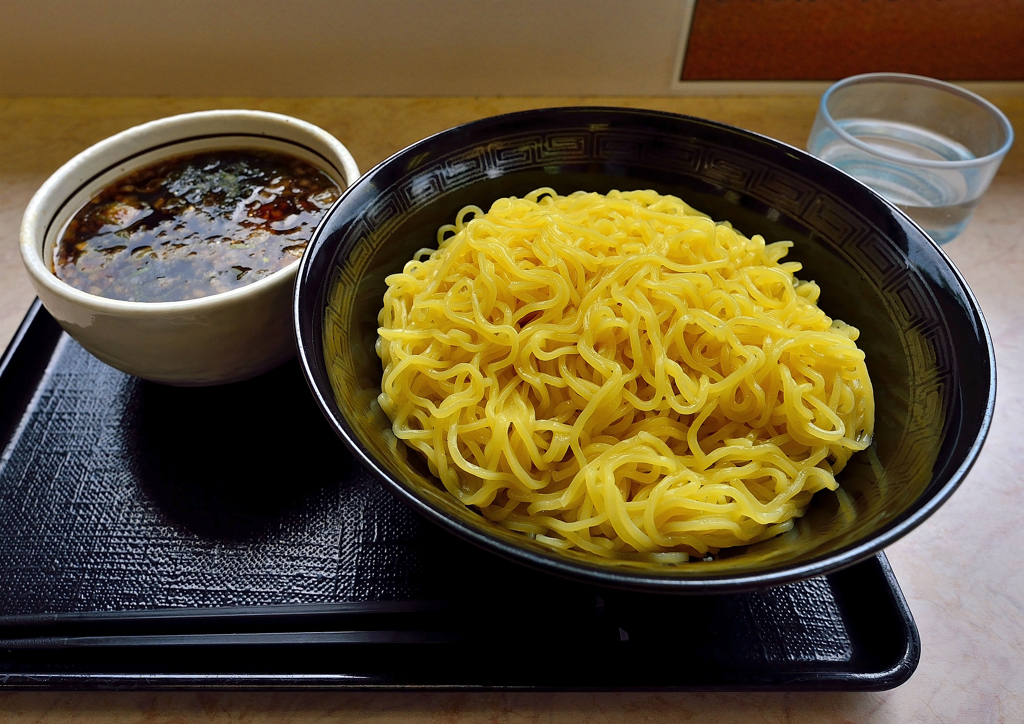 魚介黒つけ麺　大盛り