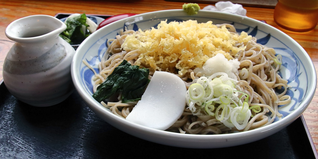 冷やしたぬき蕎麦 大盛