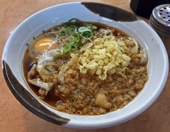 名古屋駅 名代きしめん たぬききしめん(玉子入り) 