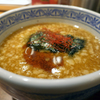 濃厚魚介味噌つけ麺 スープ