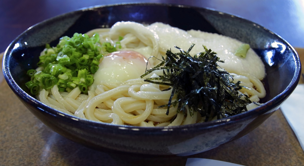 温玉とろろぶっかけうどん