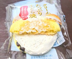 山崎製パン スイーツ 『 クリームたっぷり生どら焼き