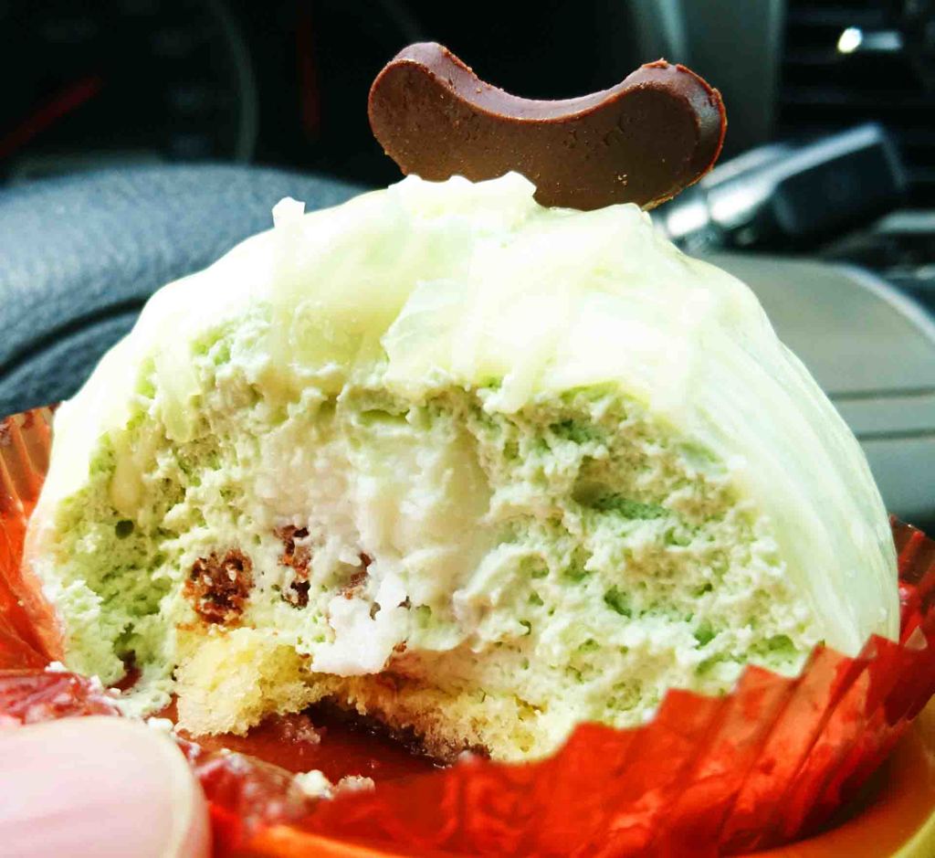 セブンメロンとミルクプリンのケーキ