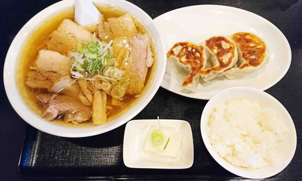 ラーメン大和餃子セット