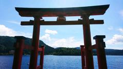 箱根神社　鳥居