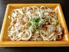 ファミマ　醤油焼きうどん