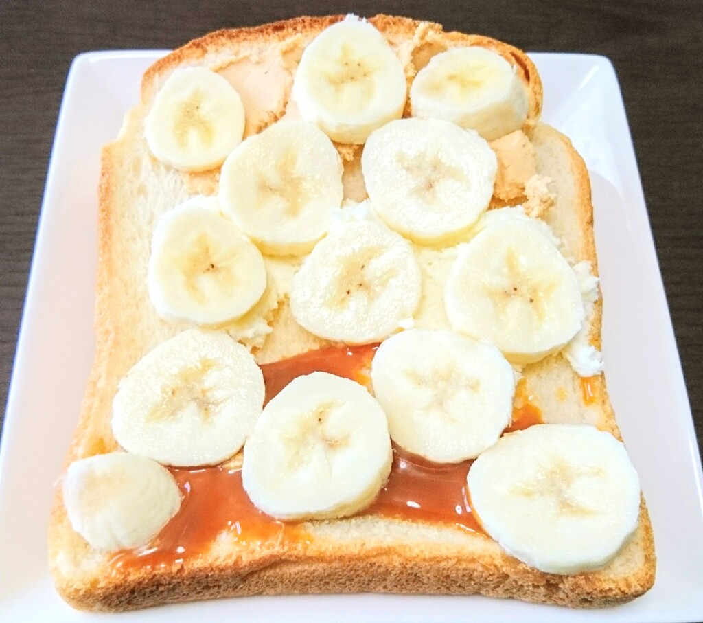 バナナスイーツ トースト