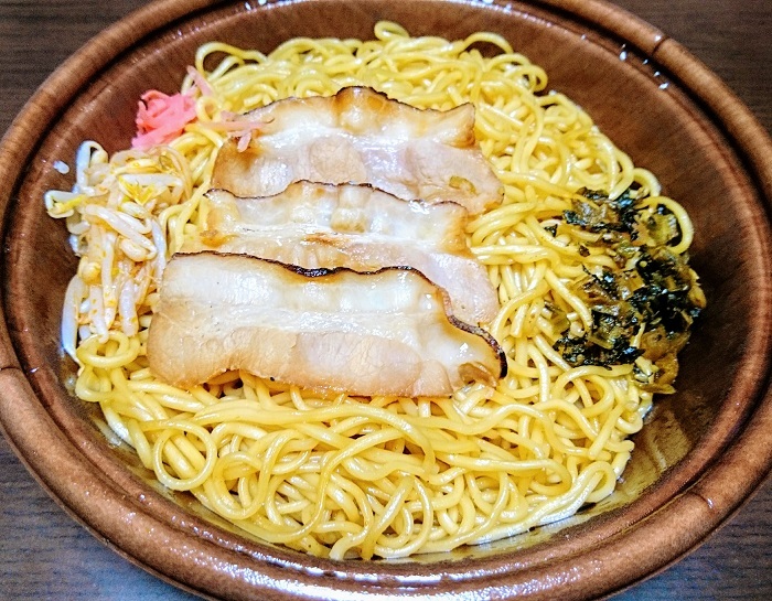 ミニストップ　とんこつ焼きラーメン