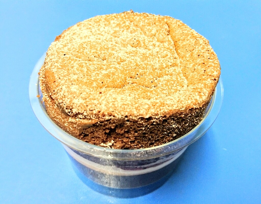 よくばり苺とチョコスフレプリン