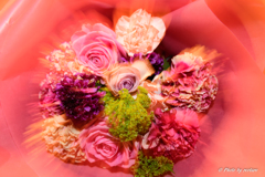 母の日の花束①