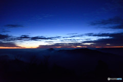 祖母山　夜明け1