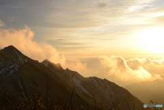 伯耆大山の朝