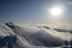 伯耆大山の朝