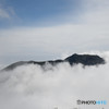 雲にまかれる大船山
