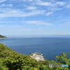 山陰路　美保崎にて