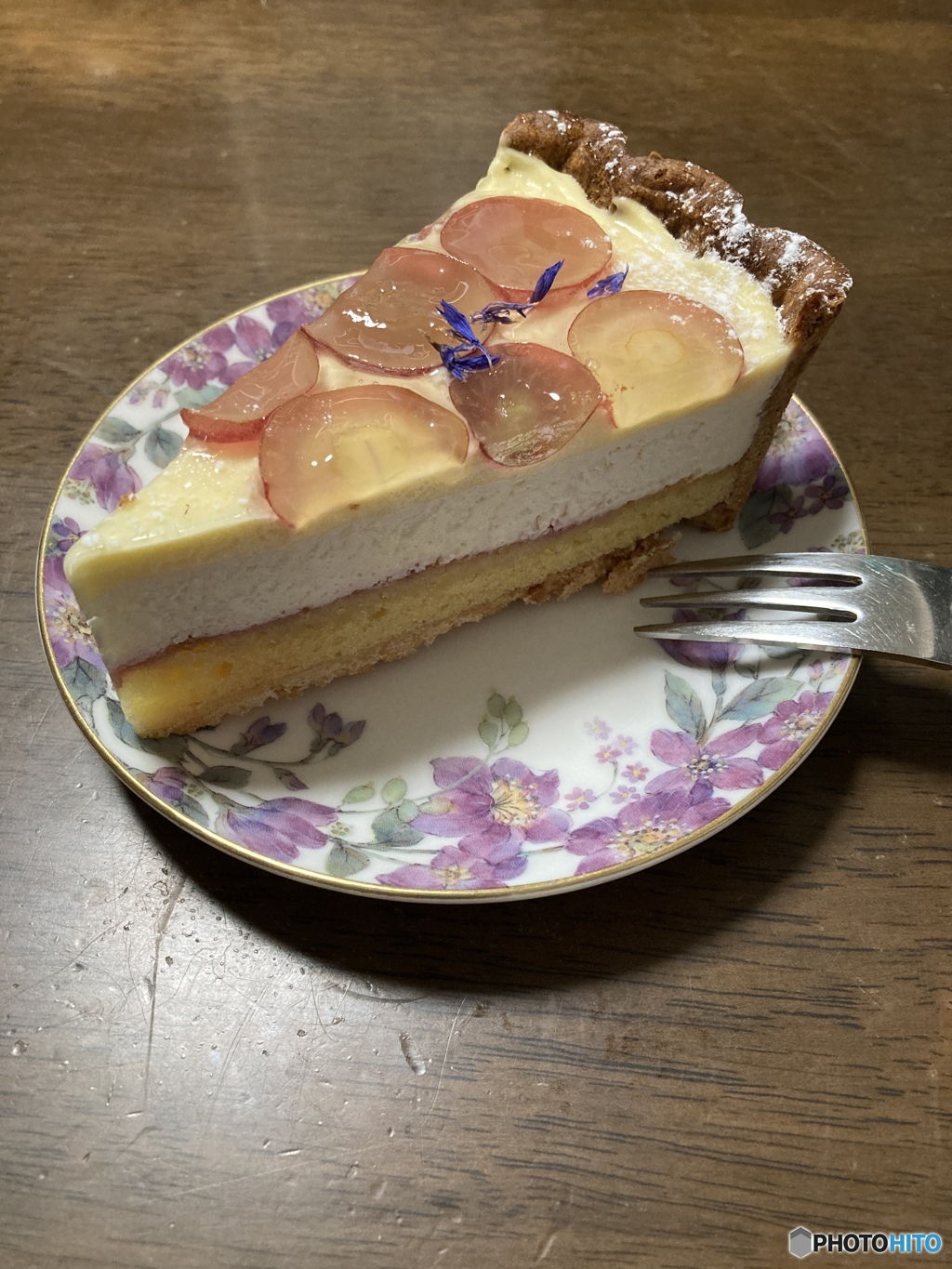 葡萄のタルト