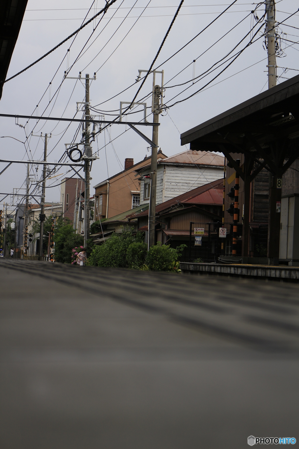 鎌倉駅と街並み