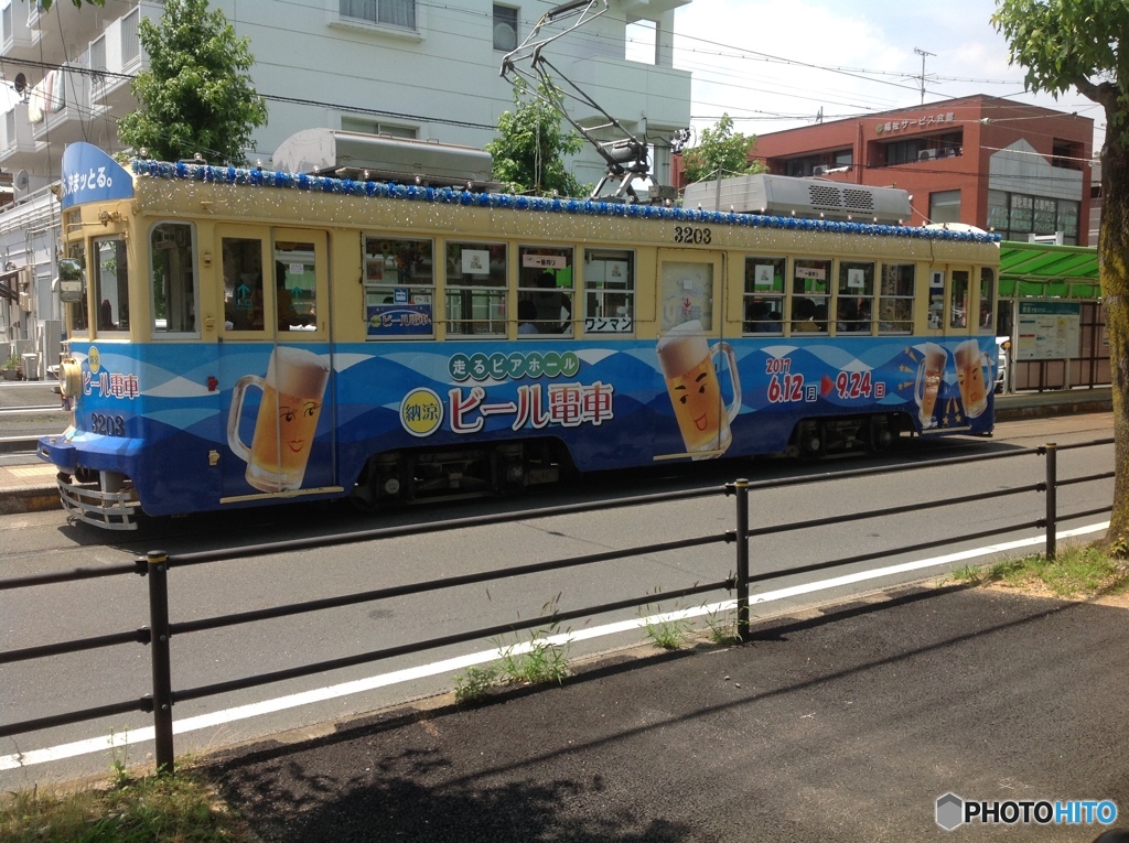 夏はビール電車！